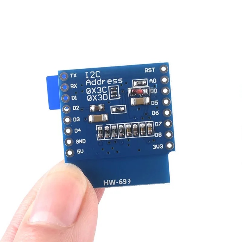 0.66 inch OLED Display Module  - Wemos D1 review and price