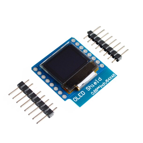 0.66 inch OLED LED LCD Dispaly - Wemos D1 review and price