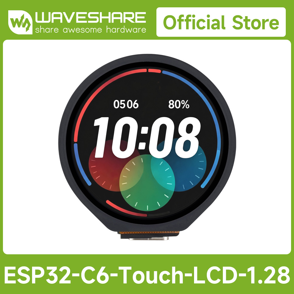 ESP32-C6 1.28inch Touch LCD Di - Waveshare Esp32 review and price