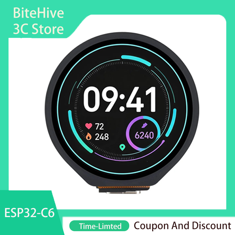 Waveshare ESP32-C6 1.28 Inch L - Waveshare Esp32 review and price